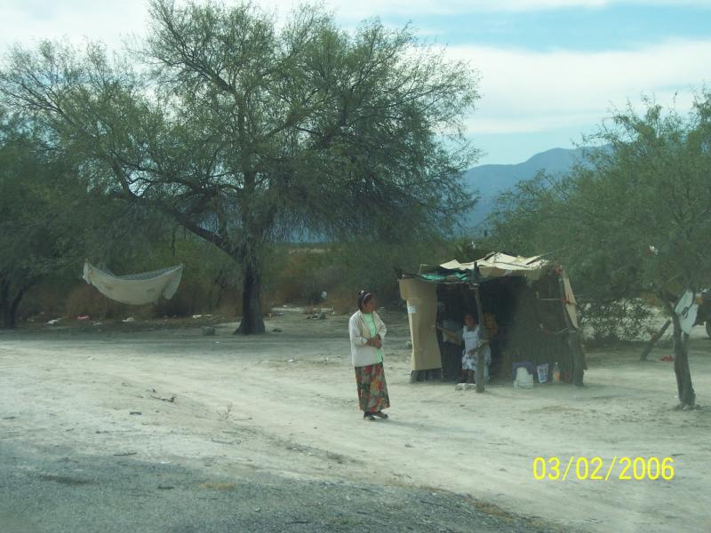 "Casas" en las que vive la gente.